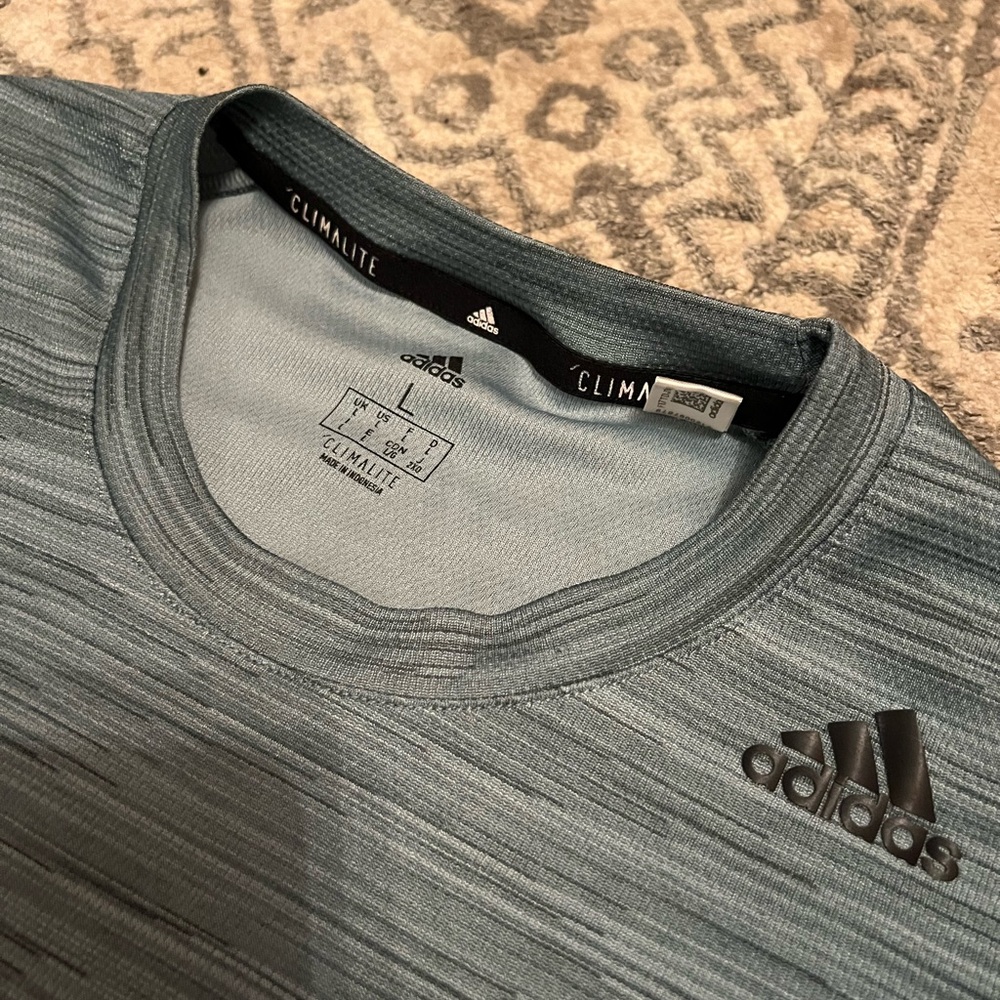 Adidas Climalite Blue T-Shirt